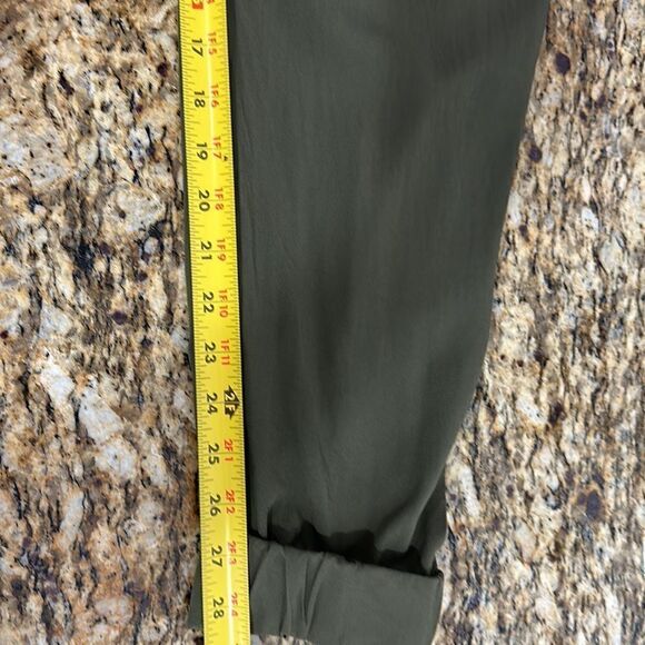 Venus Dark Green Halter Jewel Neck Tie Waist Jumpsuit Size 1X - Picture 13 of 13